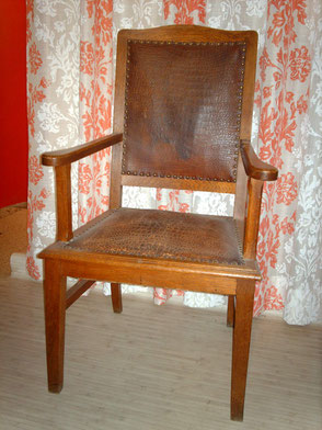 Fauteuil Rustique avant restauration