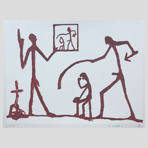 Penck - Ohne Titel