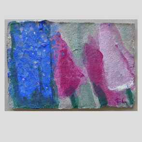 Klaus Fußmann - Tulpen und Vergißmeinnicht