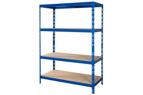 130 cm breites regal blau