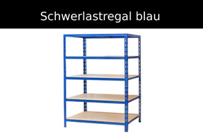 schwerlastregal blau 100 60 180