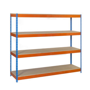 180 cm breites regal blau