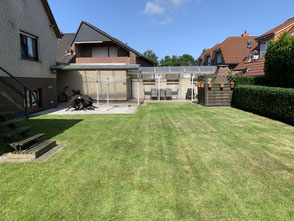 Groot Huus Garten mit Terrasse, für unsere Gäste