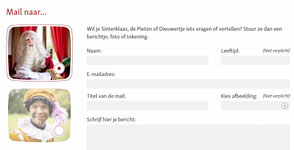 mailen naar sint of piet (sinterklaasjournaal)
