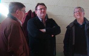 Père Yves LAOT, et M. le Maire, Guy PENNEC