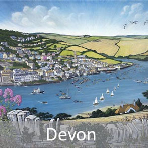 Devon wall art prints