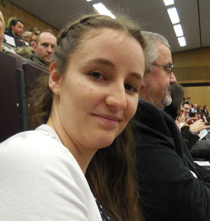 Larissa Jolitz, Hörsaal, Zeugnisverleihung