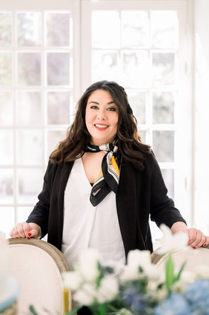 Hélène Houles Directrice de l'Agence HH Créations, wedding planner et décoratrice de mariage sur la Côte d'Azur