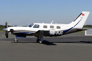 Piper Meridian, HB-PJC, Aviation School Mollis