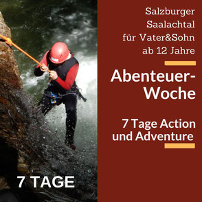 "Helden der Berge" - erlebnisreiche Rundreise durch die Kitzbühler Alpen für Vater und Sohn  ab 12 Jahre