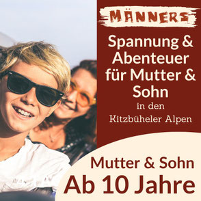 Mutter und Sohn Beziehung stärken bei einem Wochenendtrip mit Kind