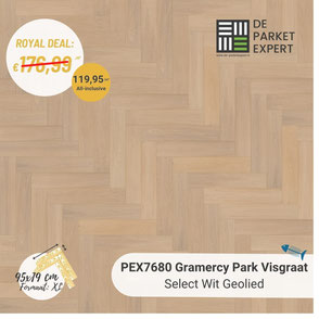 PEX7680 Gramercy Park Select Wit Geolied