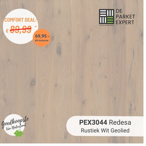 PEX3044 Redesa Rustiek Wit Geolied