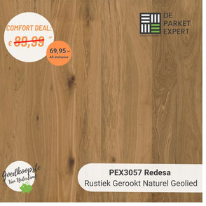 PEX3057 Redesa Rustiek Gerookt Naturel Geolied