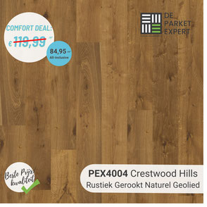 PEX4004 Crestwood Hills Rustiek Gerookt Naturel Geolied