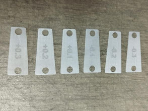 cales d'incidence de stab pour le foil v3 aeromod