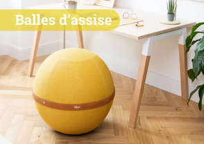 Siège ballon ergonomique pour éviter le mal de dos bloon paris