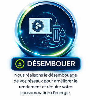 Désembouage pour un circuit de chauffage hydraulique 