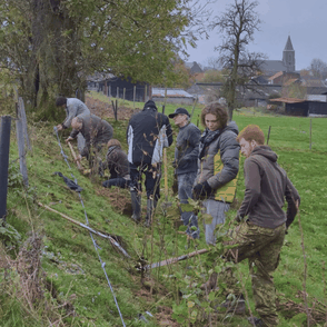 chantier de plantation planter haies collectif planteurs avenir