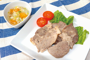 柑橘レシピお肉さっぱりジューシーに､ねぎデコポンソース