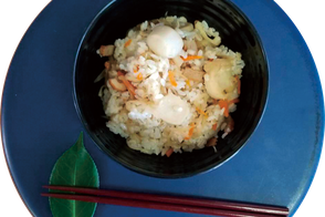 川上地区の郷土料理・麦もぶり