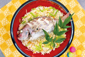 伊方地区の郷土料理・鯛めし