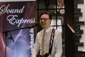 Sound Express Partyband auf einer Hochzeitsfeier