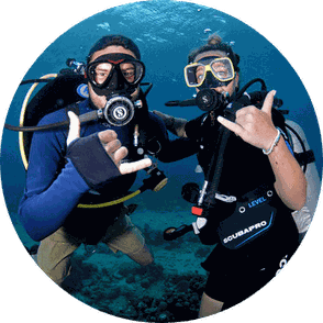 Scuba diver Curacao