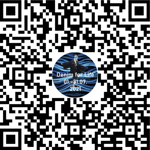 QR-Code für die Doku-Website von DENIM FOR LIFE