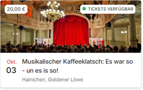 Musikalischer Kaffeeklatsch