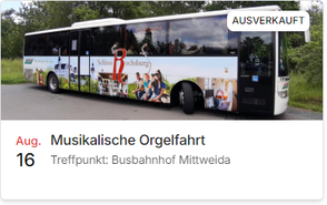Musikalische Orgelfahrt