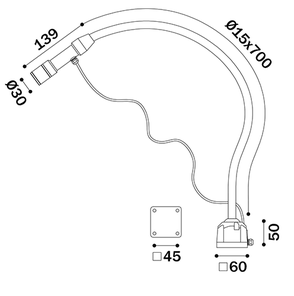 LED FLEXARMLEUCHTE