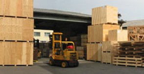 Exportkisten aus Holz für den Versand