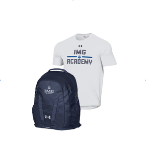 IMG Academy / Under Armor T-shirt and backpack