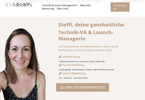 Homepage von Stephanie Bächle