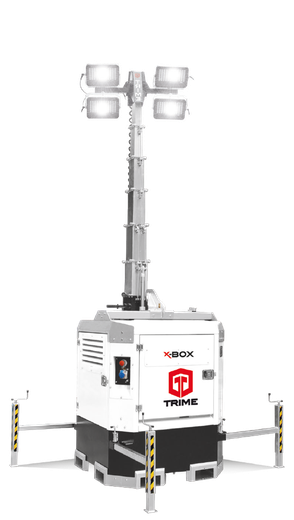 Mobile Flutlichtanlage Trime X-Box 4x320W 48V LED - 8,5m