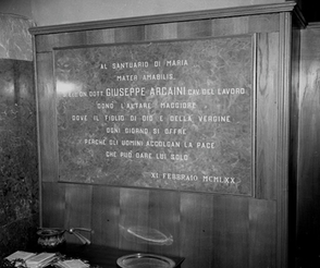 RICORDO DELLA DONAZIONE