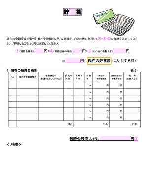 入力シート作成のテキストの記事