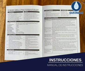 INSTRUCCIONES DEL SECADOR DE MANOS / SECAMANOS CYCLONE TIPO XLERATOR CO3P