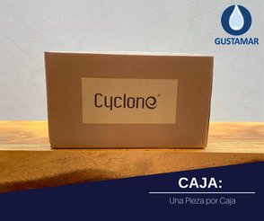 CAJA: SECADOR DE AIRE PARA MANOS ÓPTICO CYCLONE NEGRO CO4N