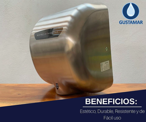 BENEFICIOS DEL SECADOR DE MANOS / SECAMANOS CYCLONE TIPO XLERATOR CO3S