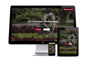 voorbeeld website Q3-facilities Nederland