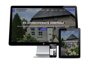 Bouwbedrijf website voorbeeld