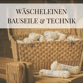 Button Wäscheleine und Technische Seile 