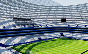 Cosmos Arena - Samara russia 2018 world cup football soccer futbol worldcup rusia