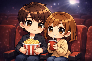 レンタル彼女と落ち着いた時間を共有する映画館デートプラン