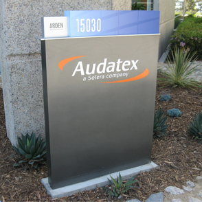 Essex Skyline Wayfinding Lights by Landmark Signs Inc.