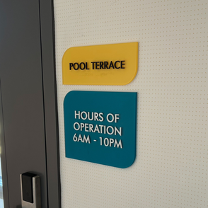 Essex Skyline Wayfinding Lights by Landmark Signs Inc.