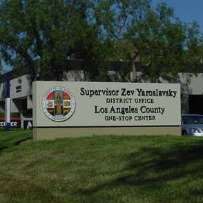 Essex Skyline Large Scale banner Sign Apartment Sign by Landmark Signs