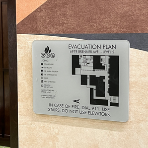 Essex Skyline Window Sign by Landmark Signs